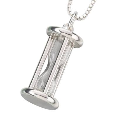 Hour Glass Cremation Pendant